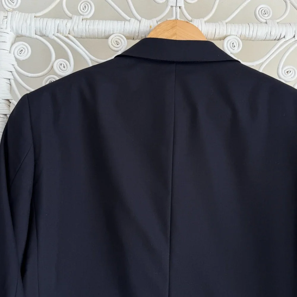 J Crew Blazer Mens 40S Navy Ludlow Loro Piana Italian Wool Suit Jacket Luxury